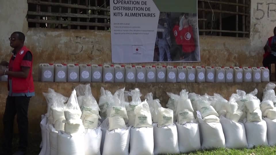 image Le Croissant rouge poursuit la distribution des kits alimentaires